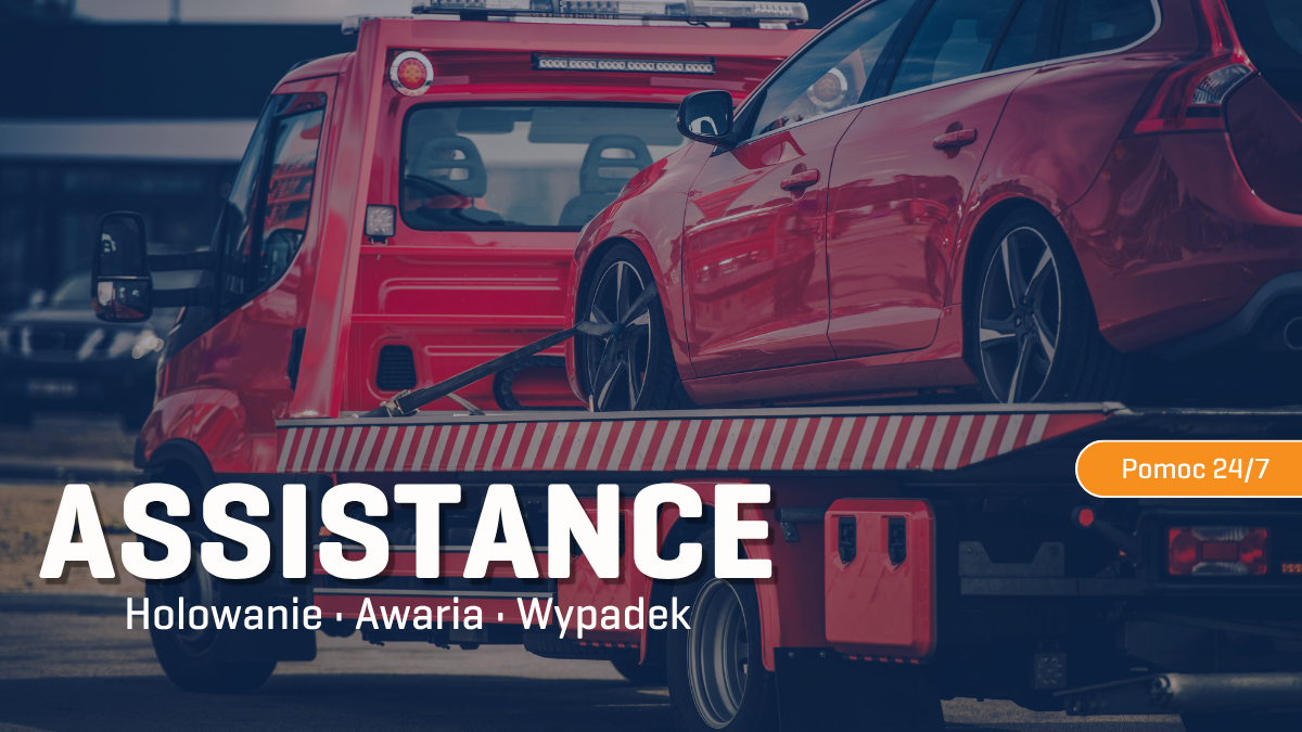 Assistance do ubezpieczenia samochodu – holowanie po awarii i wypadku